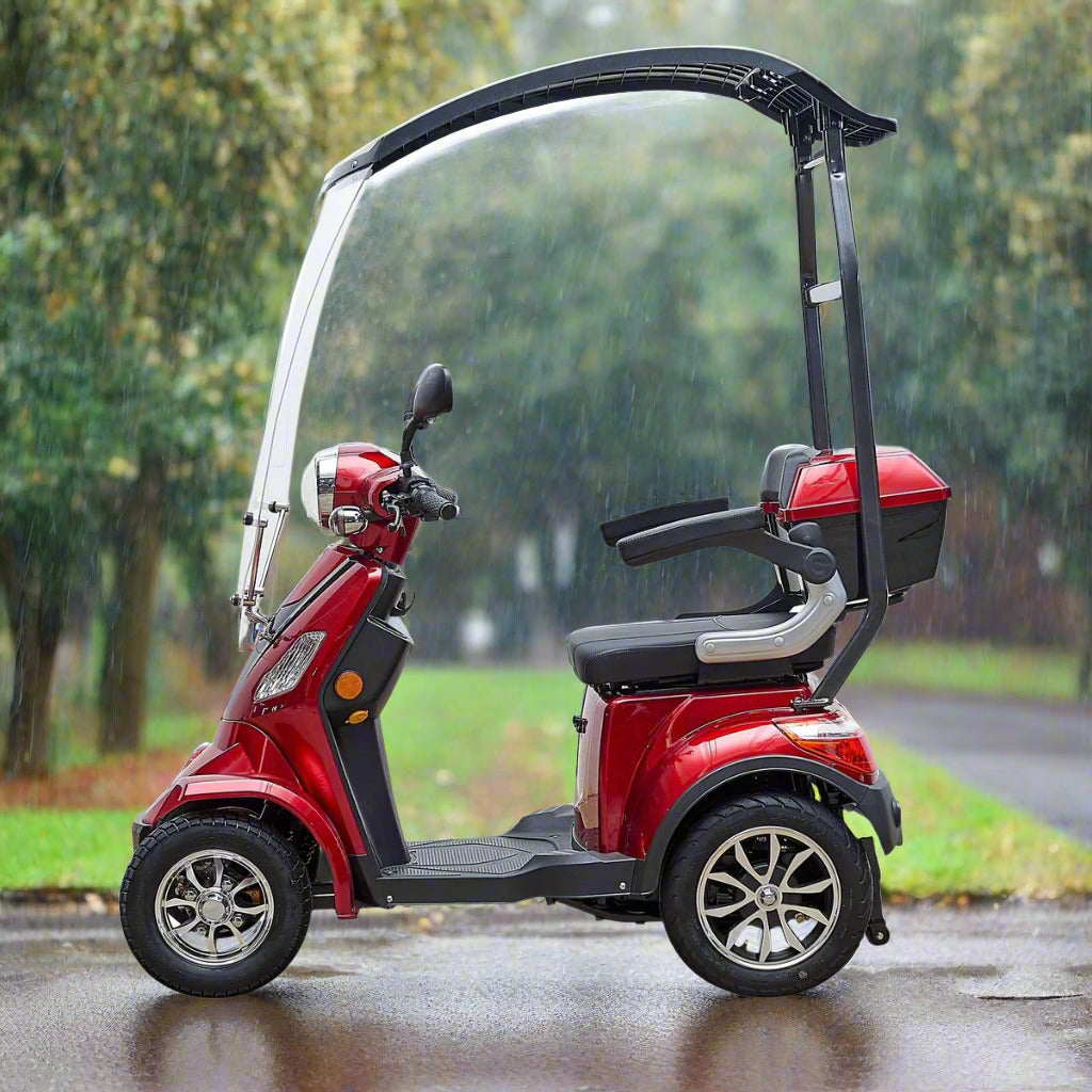Mobility scooter screen