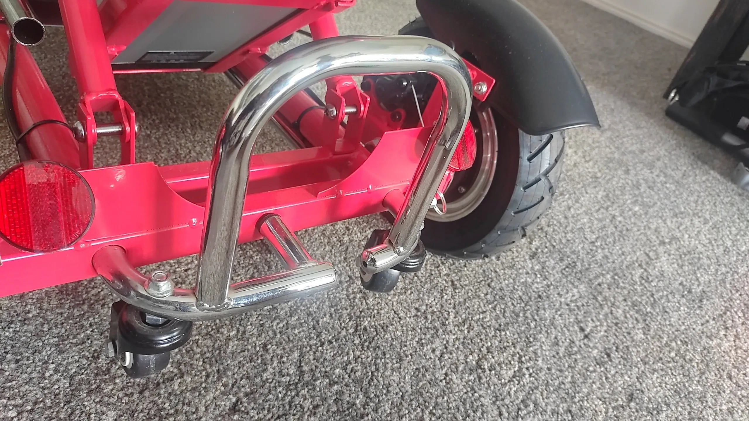 3-Wheel Mobility Scooter - Rear Wheel Drive