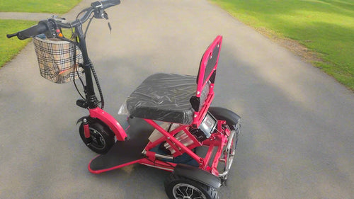 3-Wheel Mobility Scooter - Rare Wheel Drive