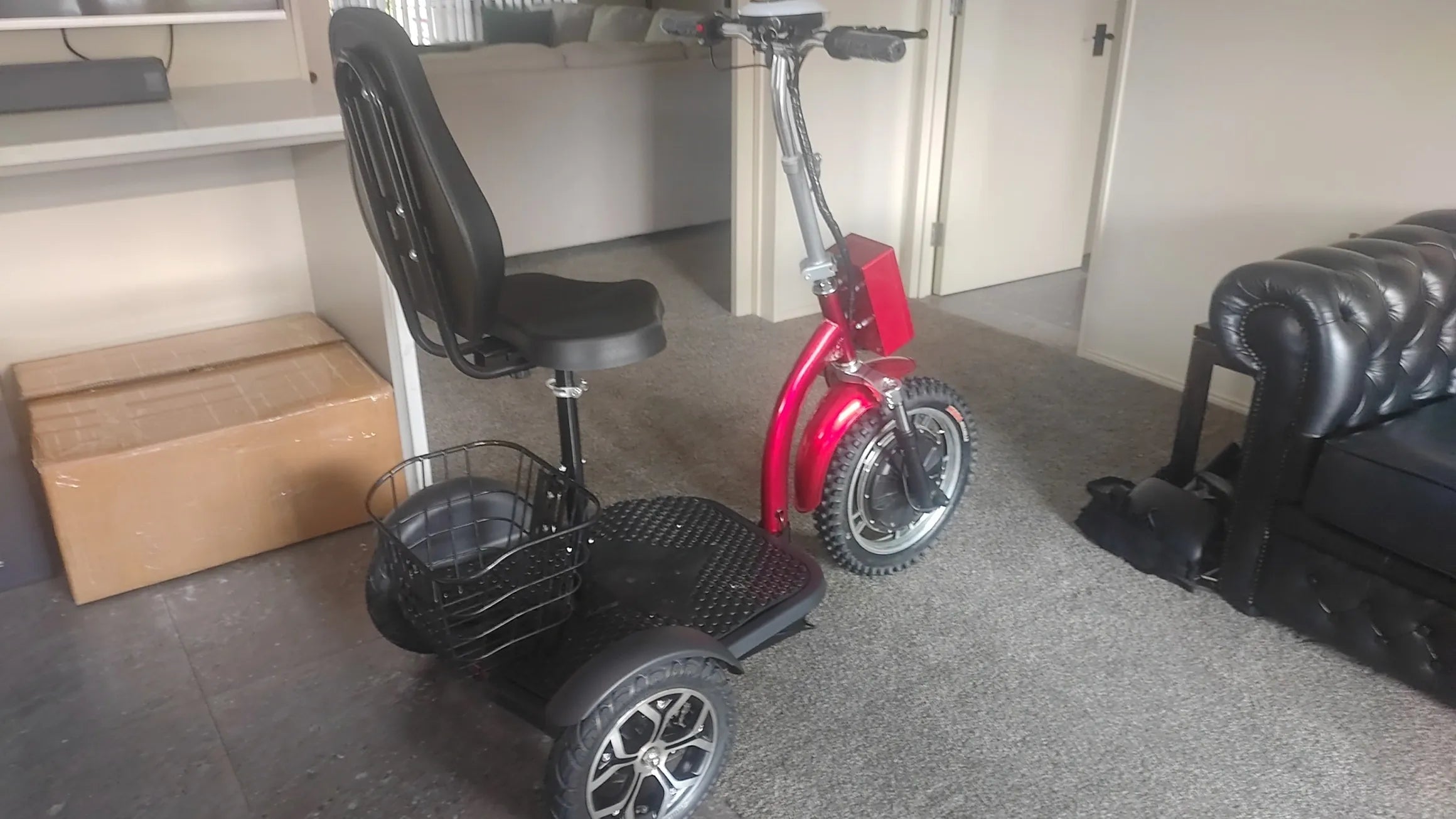 3-Wheel Mobility Scooter - Front Wheel Drive