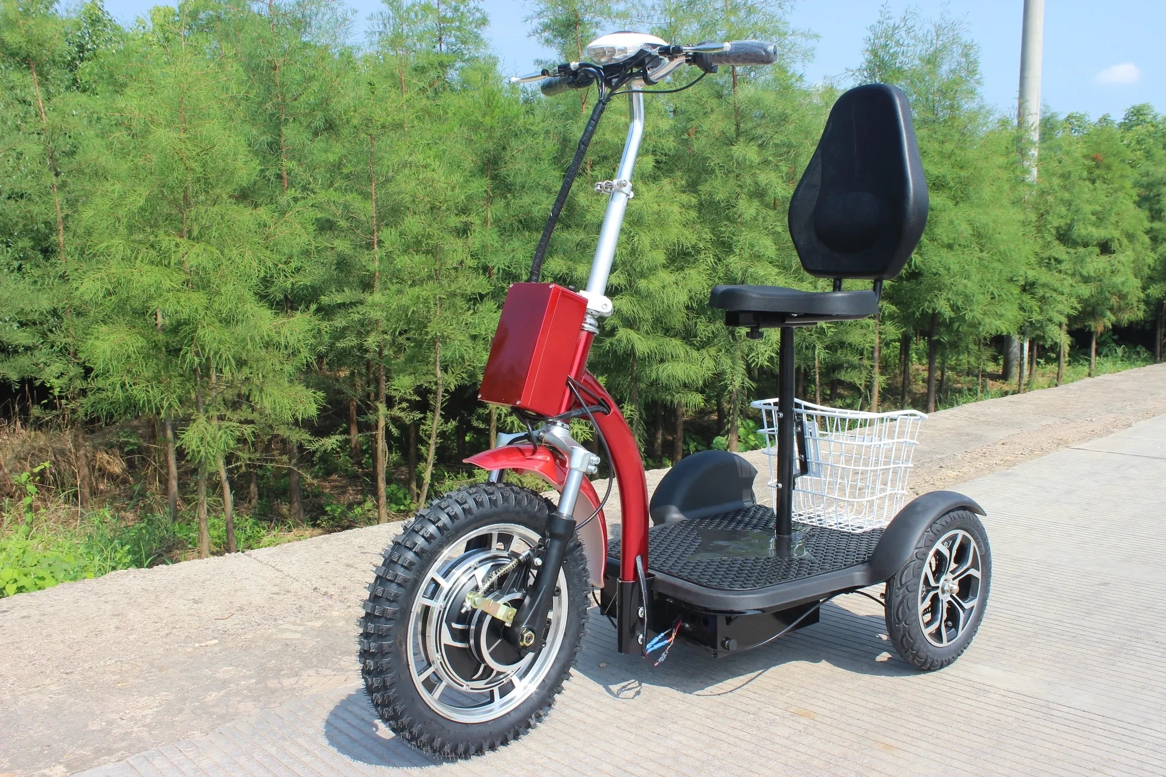 3-Wheel Mobility Scooter - Front Wheel Drive
