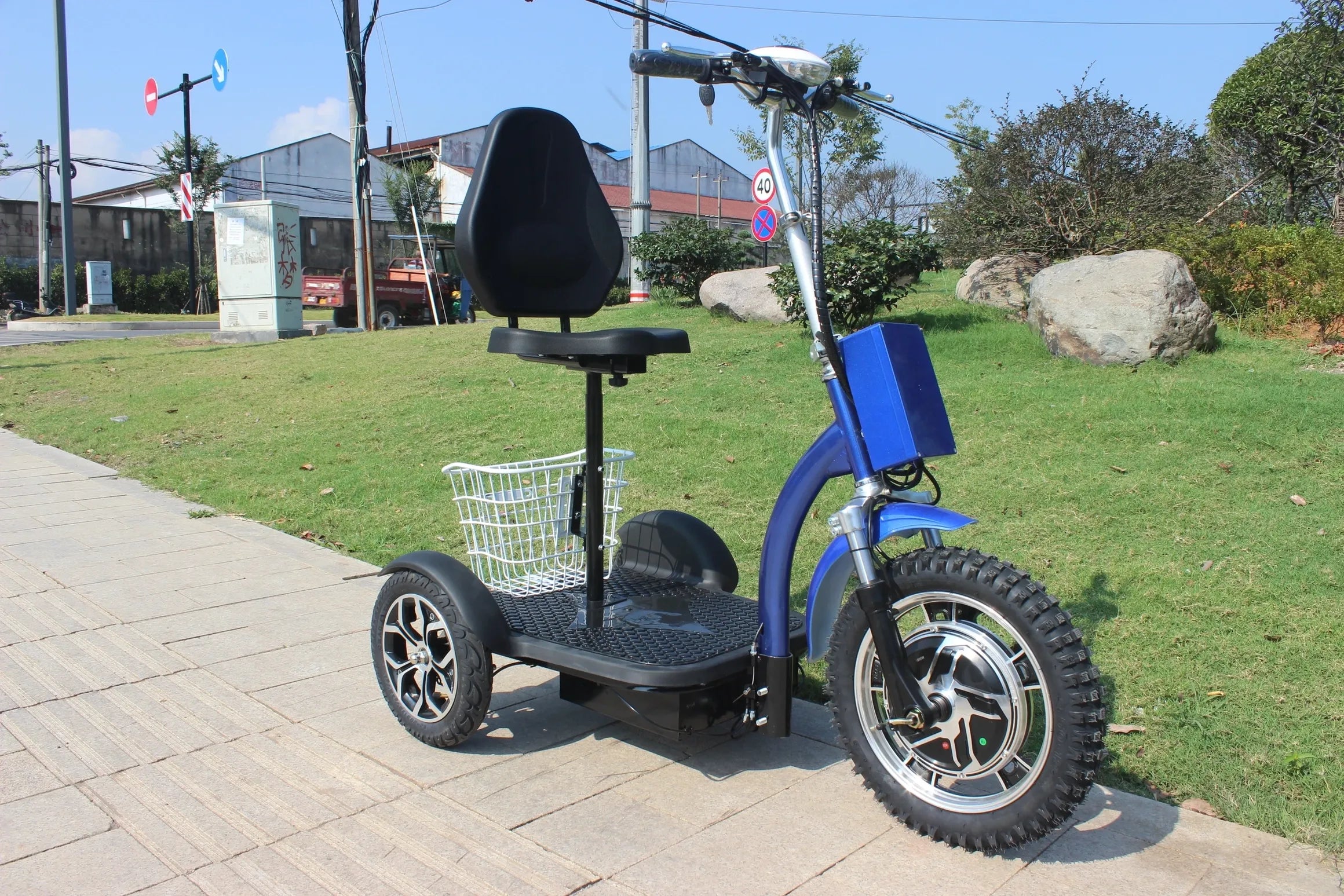 3-Wheel Mobility Scooter - Front Wheel Drive